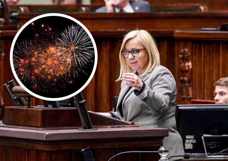Rząd zakaże fajerwerków? Minister Paulina Hennig-Kloska zabrała głos Rząd zakaże fajerwerków? Znamienne słowa minister