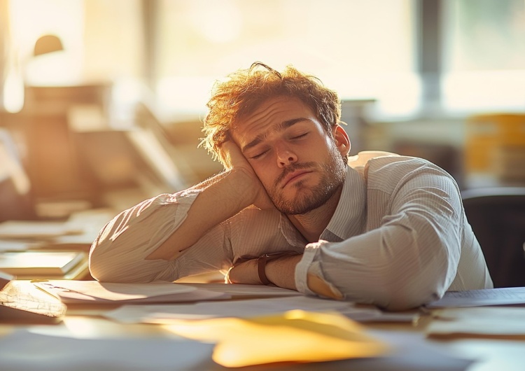 Zmęczony pracownik Marcin Bąk: Sen zimowy 