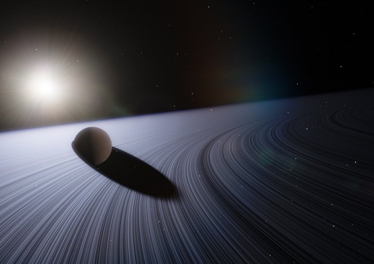 Saturn / zdjęcie ilustracyjne Nowe odkrycie na księżycu Saturna. Naukowcy nie kryją zaskoczenia