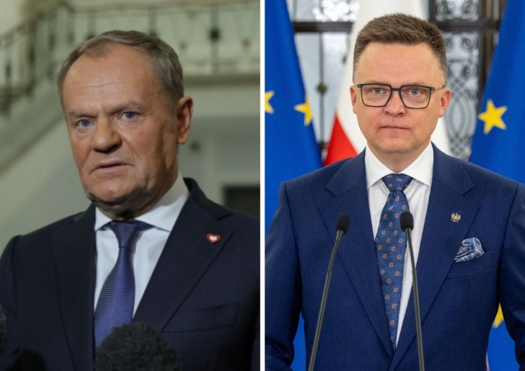 Donald Tusk, Szymon Hołownia Napięte relacje między Hołownią a Tuskiem. „Rzucał papierami i nie odbierał telefonu”
