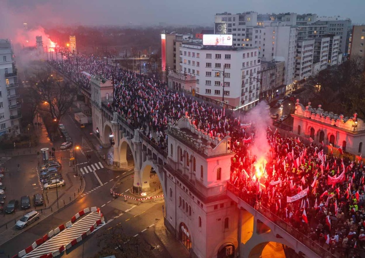 Marsz Niepodległości 2025 w Warszawie Marsz Niepodległości 2025. Ratusz podał frekwencję