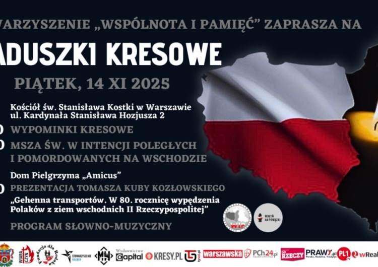  Zaduszki Kresowe 2025 w Warszawie. Oddajmy hołd Polakom pomordowanym na Wschodzie