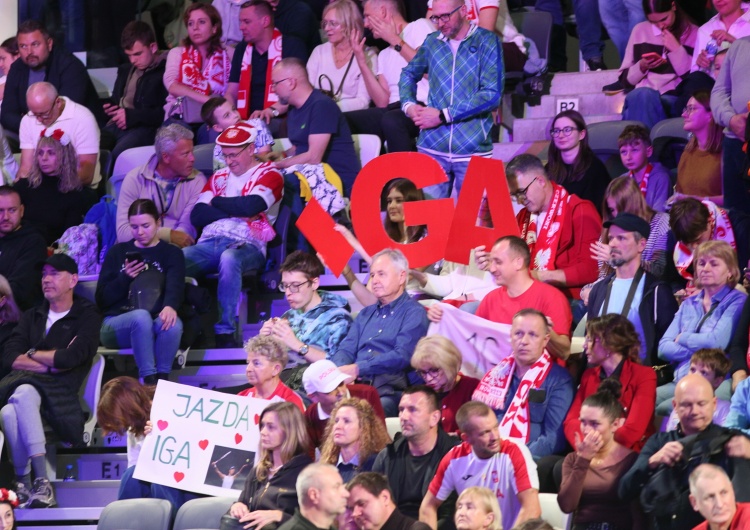 Polscy kibice podczas meczu tenisowego turnieju kwalifikacyjnego Billie Jean King Cup Sukces Polek w kwalifikacjach Billie Jean King Cup