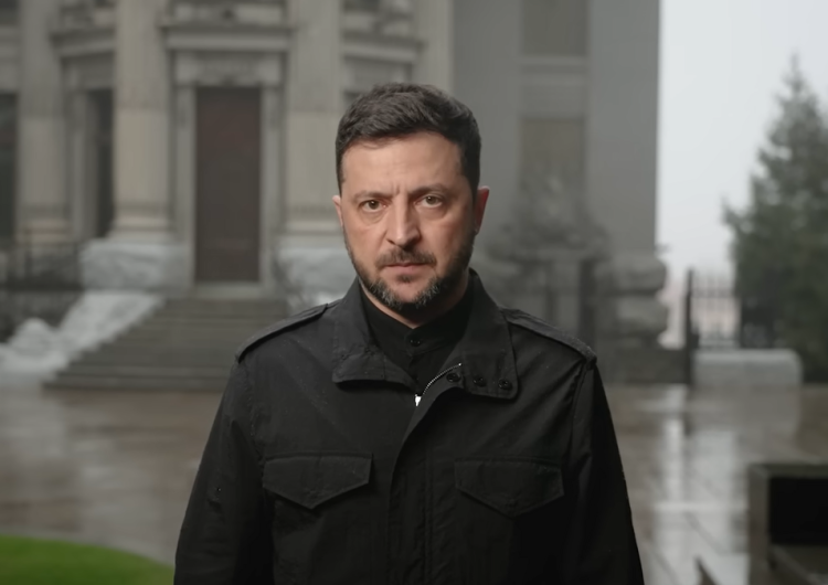 Prezydent Ukrainy Wołodymyr Zełenski Wołodymyr Zełenski wygłosił orędzie do narodu. Padły bardzo trudne słowa 