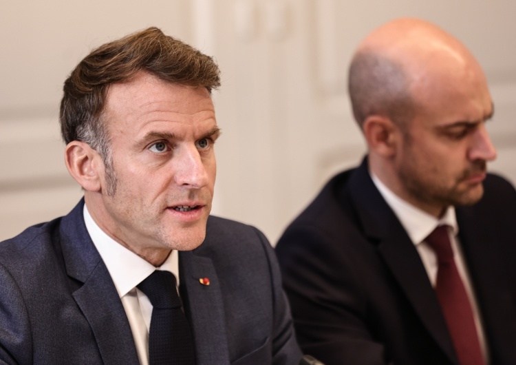 Emmanuel Macron Macron: Jest szansa na postęp ku dobremu pokojowi