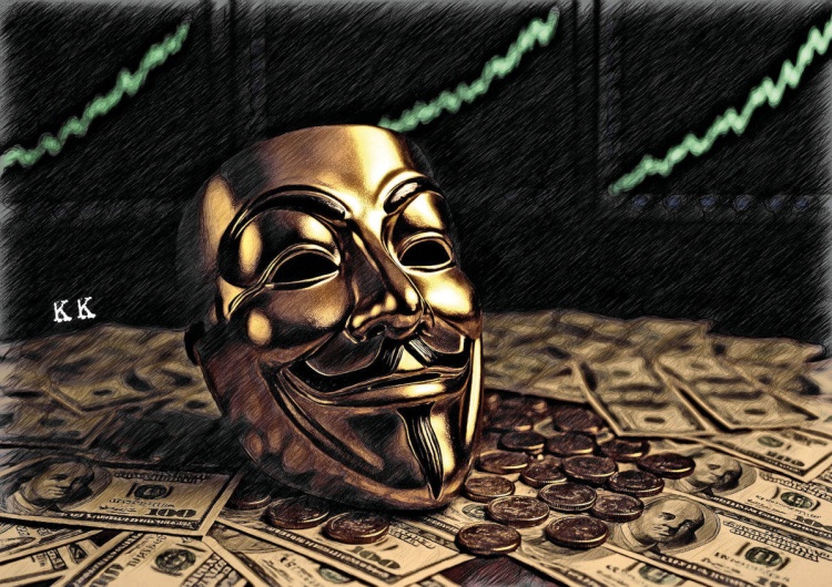 Złota maska anonymousa Prorosyjskie i antynaukowe narracje wchodzą do mainstreamu