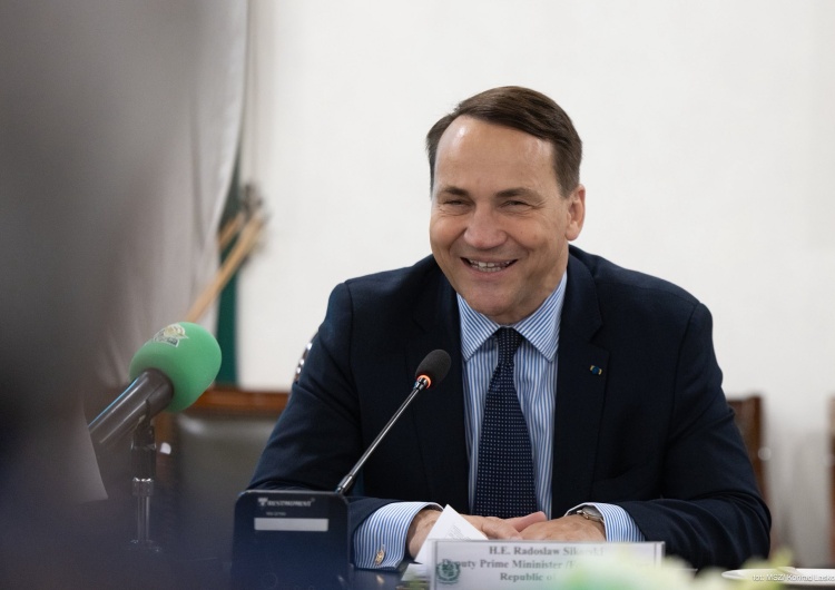 Minister spraw zagranicznych Radosław Sikorski