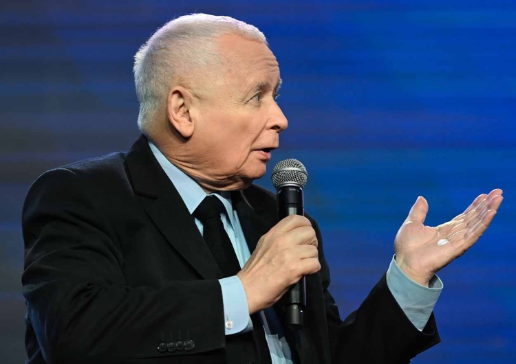 Prezes PiS Jarosław Kaczyński