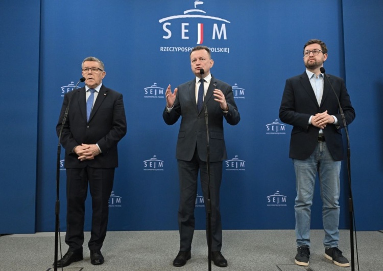 Mariusz Błaszczak, Andrzej Śliwka, Zbigniew Kuźmiuk 