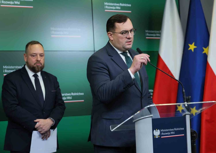 Minister rolnictwa Stefan Krajewski