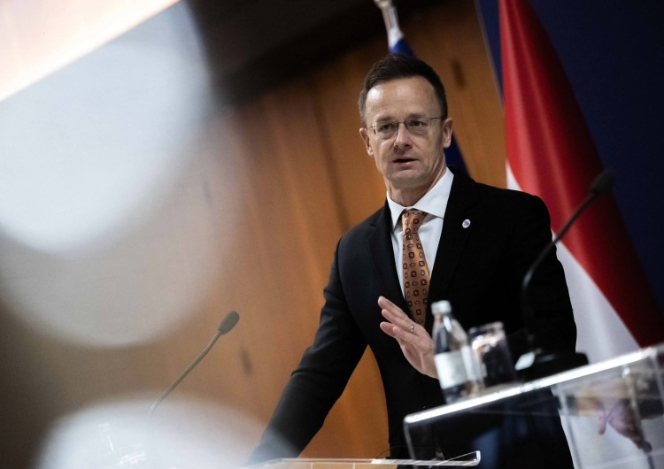 Minister spraw zagranicznych Węgier Peter Szijjarto