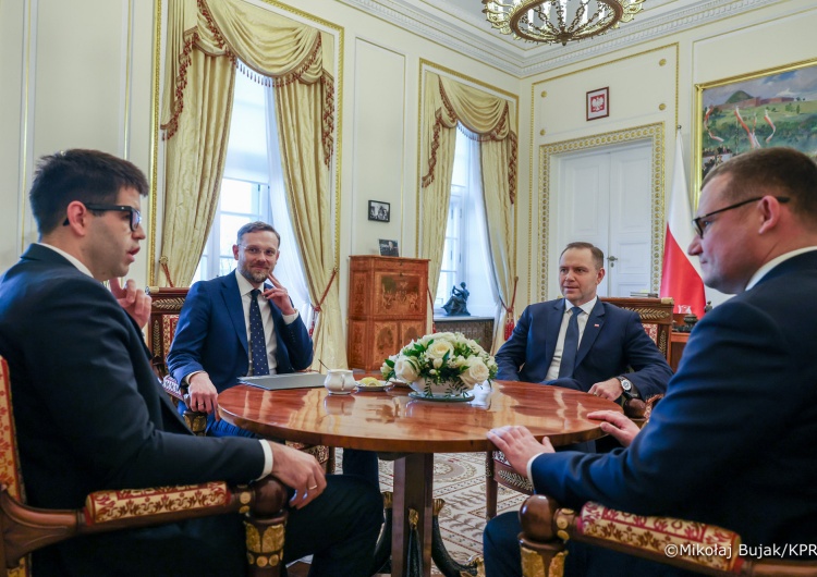 Prezydent Karol Nawrocki - spotkanie z prezesem Naczelnej Izby Lekarskiej