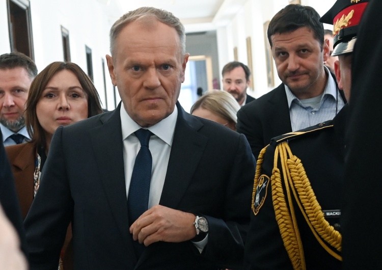 Premier Donald Tusk w Sejmie
