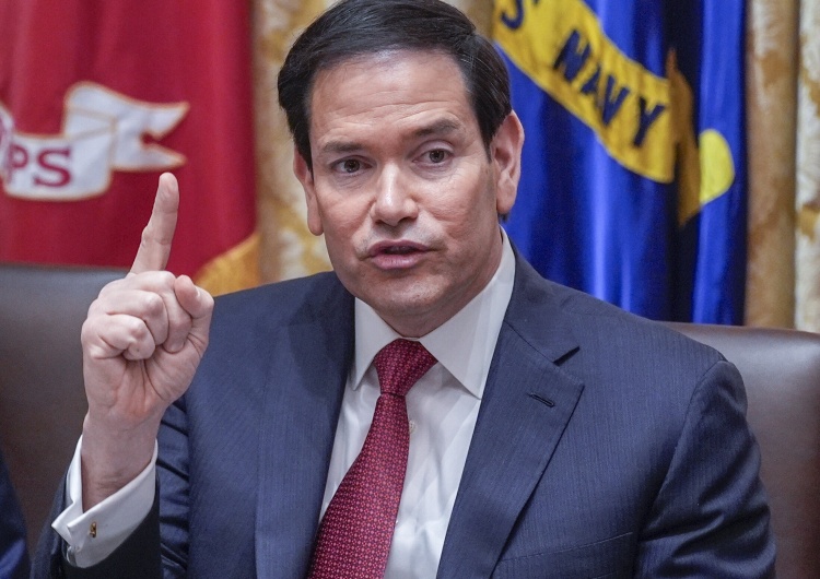 Amerykański sekretarz stanu Marco Rubio
