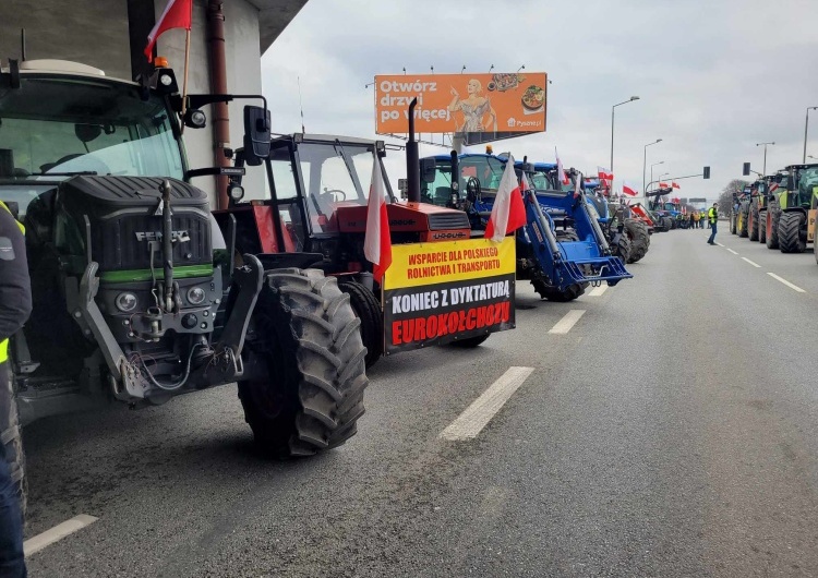 Protest rolników - zdjęcie poglądowe