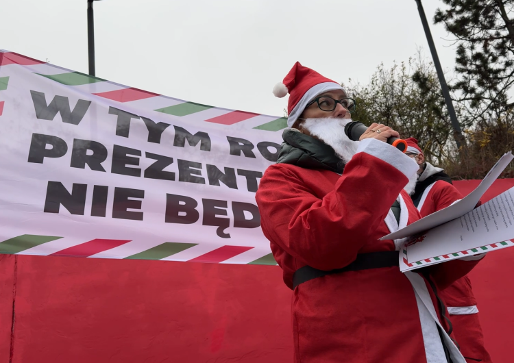 Protest Świętych Mikołajów
