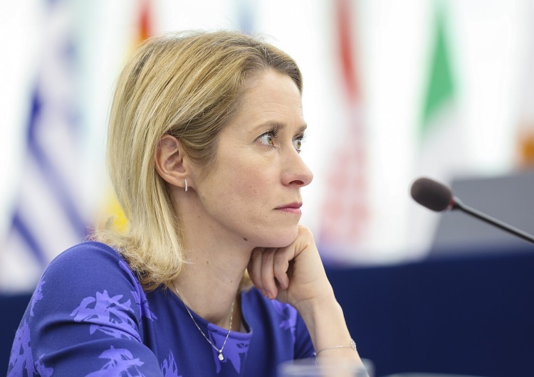 Kaja Kallas w Parlamencie Europejskim