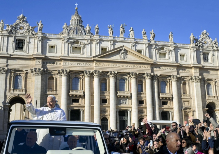 Leon XIV na audiencji jubileuszowej