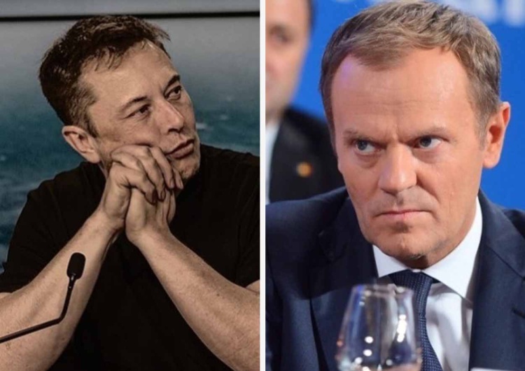 Elon Musk i Donald Tusk