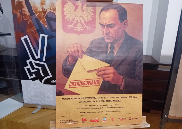 Wystawa filatelistyczna poświęcona cenzurze w stanie wojennym