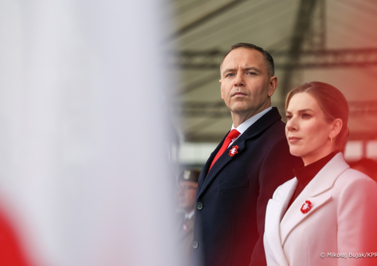 Prezydent Karol Nawrocki z małżonką