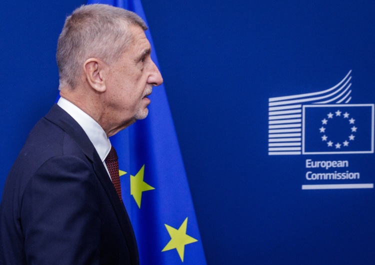 Andrej Babis w Brukseli