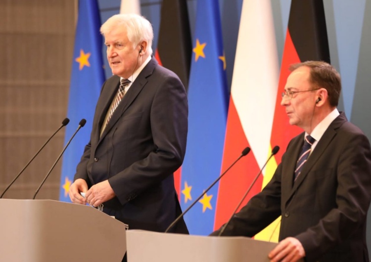  Szef MSW Niemiec Horst Seehofer dementuje doniesienia Białorusi ws. korytarza humanitarnego