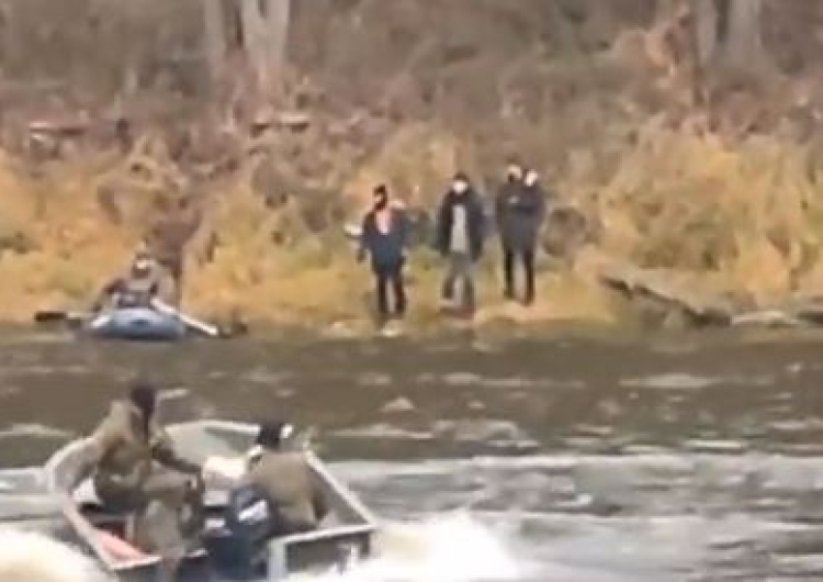  [video] Tak Polscy żołnierze udaremnili próbę nielegalnego przekroczenia granicy na Bugu!