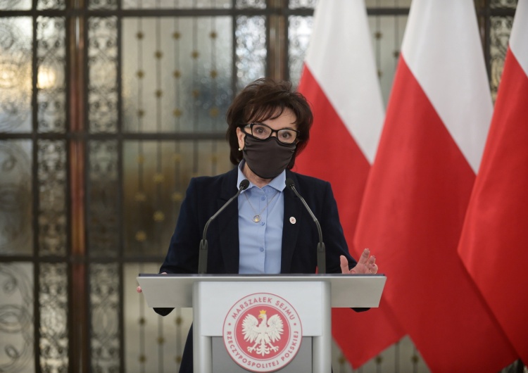 Marszałek Sejmu Elżbieta Witek Przewodniczący parlamentów Polski, Litwy, Łotwy i Estonii przyjęli wspólne stanowisko