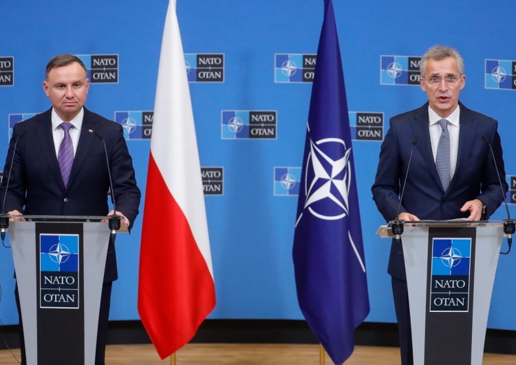 Andrzej Duda spotkał się z szefem NATO. „Sojusz Północnoatlantycki stoi ramię w ramię z Polską”
