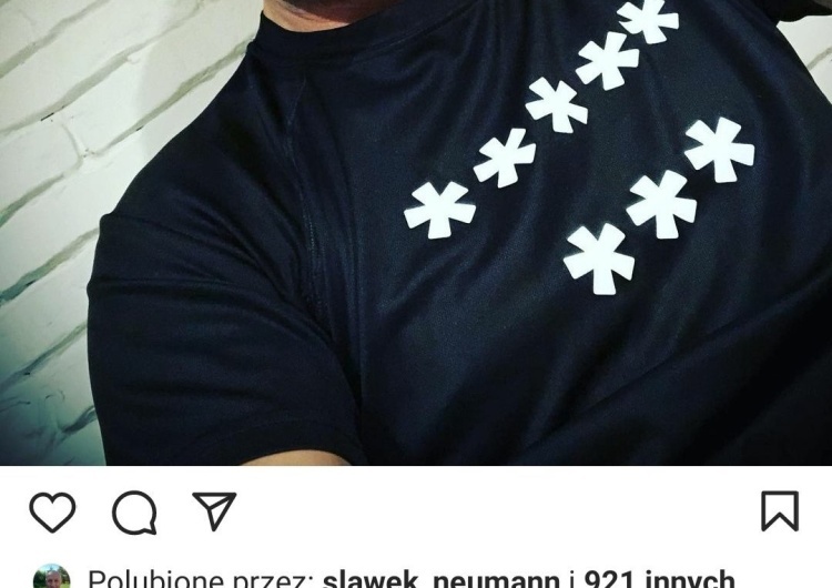 Koszulka Marcina Wójcika Musiał wyłączyć komentarze. Komik kabaretu