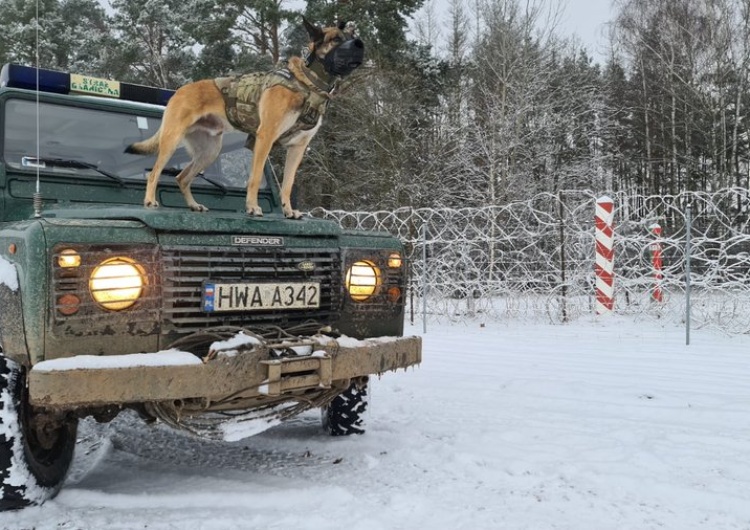 Straż na granicy Znowu ponad 100 prób nielegalnego przekroczenia granicy. Były też próby siłowego przedarcia się do Polski