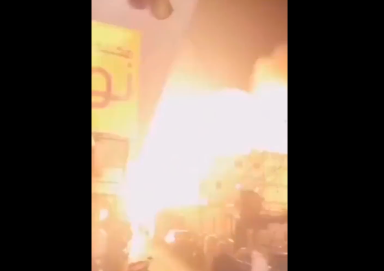  Duży wybuch w obozie dla uchodźców w Libanie [WIDEO]