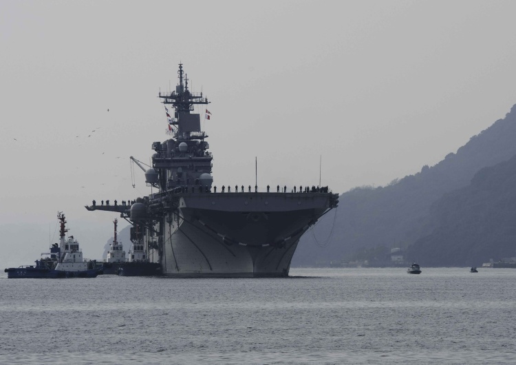 Okręt amerykańskiej floty pacyficznej Agencja Kyodo: Japonia i USA przygotowały plan działań na wypadek wojny o Tajwan