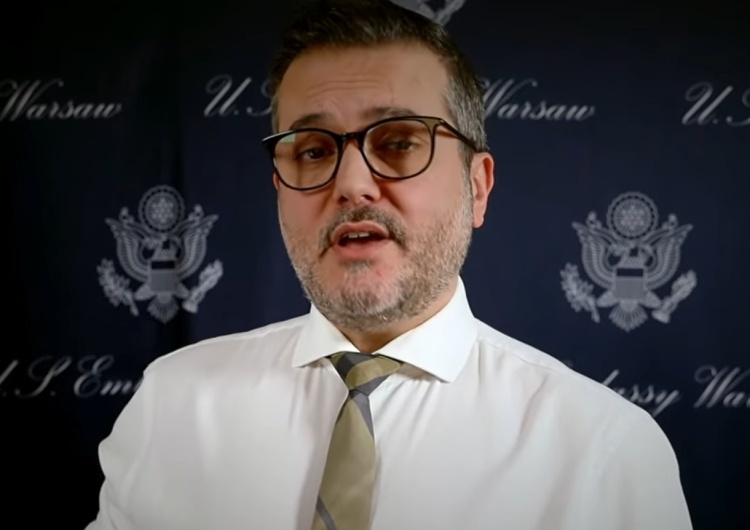 Bix Aliu Chargé d’affaires ambasady USA Bix Aliu zabrał głos po wecie prezydenta Dudy