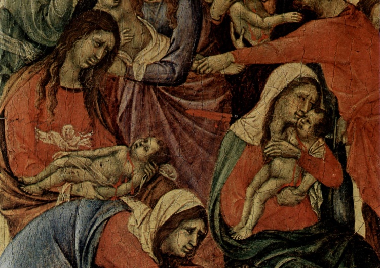 Święci Młodziankowie na obrazie Duccio di Buoninsegni Wielowiekowa przepiękna kolęda na wspomnienie Świętych Młodzianków [video]