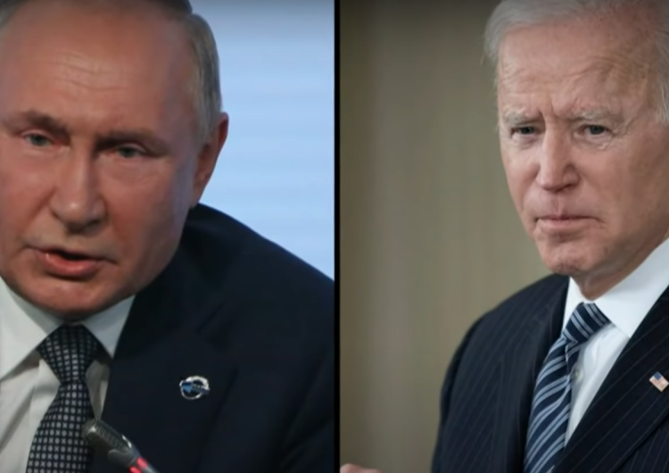 Władimir Putin i Joe Biden Niemieckie media: Biden grozi sankcjami, Putin ostrzega USA przed „kolosalnym błędem”