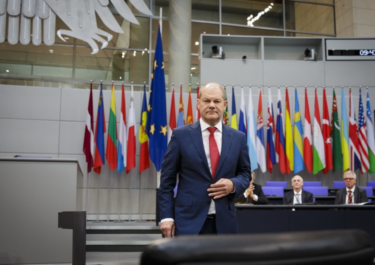 Kanclerz Niemiec Olaf Scholz Z. Kuźmiuk: KE chce dopuścić inwestycje w gaz i atom, Niemcy przeciwne. Będzie im jednak trudno przeforsować swoje stanowisko