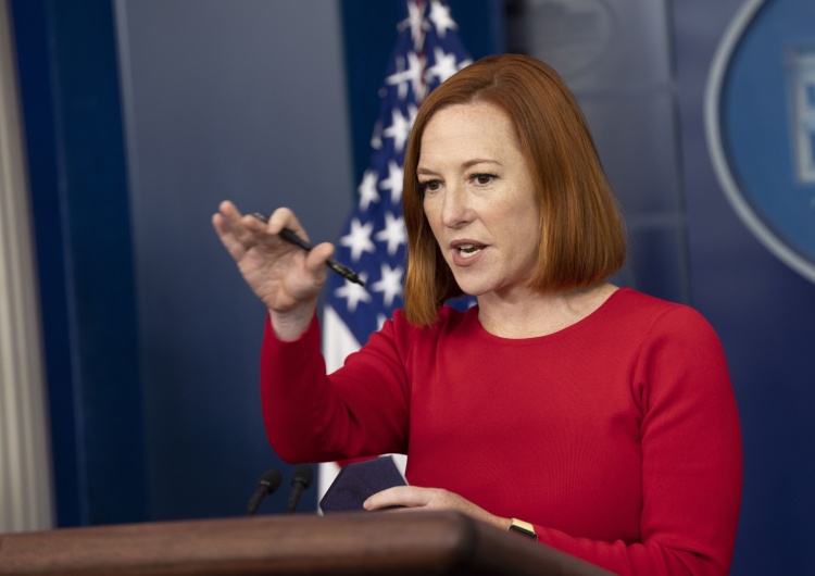 Jen Psaki Biały Dom: Szalone rosyjskie twierdzenia, że za protestami w Kazachstanie stoi USA, to dezinformacja