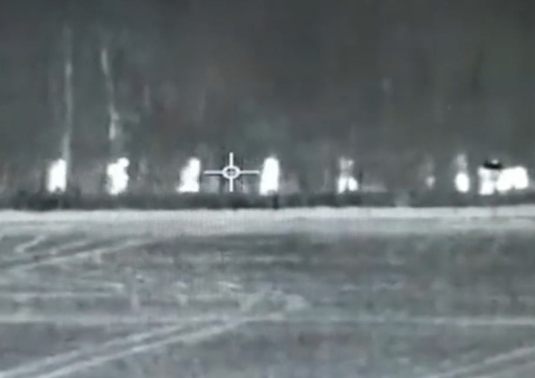 Atak białoruskich służb 11.01.22. Nagranie z kamery termowizyjnej [WIDEO] Atak białoruskich służb. Straż Graniczna publikuje nagranie z kamery termowizyjnej