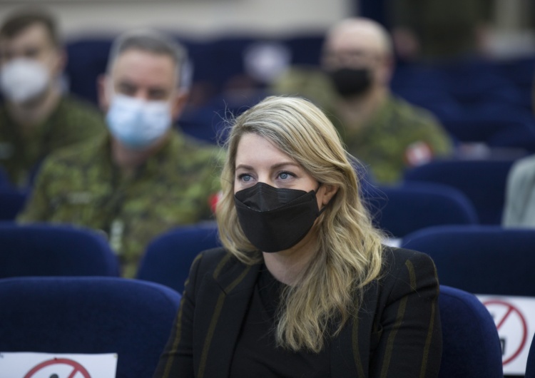 Minister spraw zagranicznych Kanady Melanie Joly z wizytą na Ukrainie Nieoficjalnie: Kanada wysłała na Ukrainę kontyngent sił specjalnych