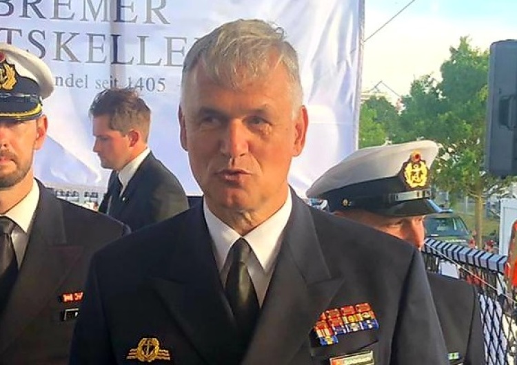 Wiceadmirał Kay-Achim Schönbach Afera w Niemczech. Dowódca niemieckiej marynarki ustępuje po ujawnieniu jego prorosyjskich wypowiedzi