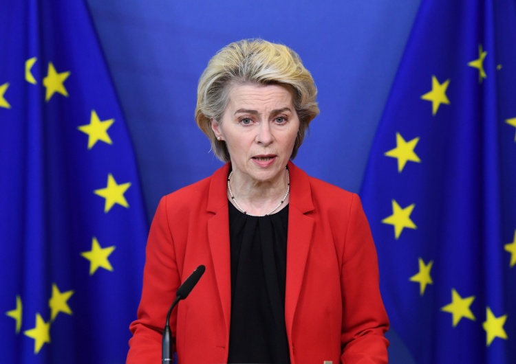 Ursula von der Leyen KE oferuje Ukrainie pakiet pomocowy za 1,2 mld euro. 