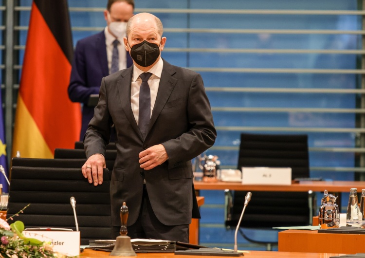 Kanclerz Niemiec Olaf Scholz Niemcy chcą, by sankcje ominęły rosyjski sektor energetyczny