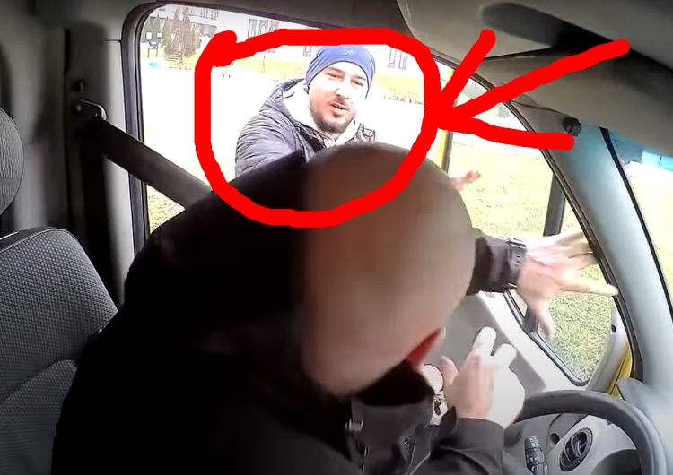 atak na kierowcę furgonetki Pro - Prawo do życia [VIDEO] Rozpoznajesz tego mężczyznę? Kolejny brutalny napad na kierowcę furgonetki fundacji Pro-Prawo do życia