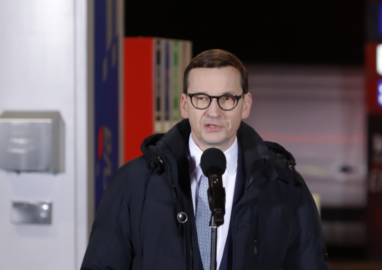 Premier Mateusz Morawiecki na konferencji „Trzeba przekuwać słowa w czyny”. Morawiecki mówi, jak zamierza wesprzeć Ukrainę