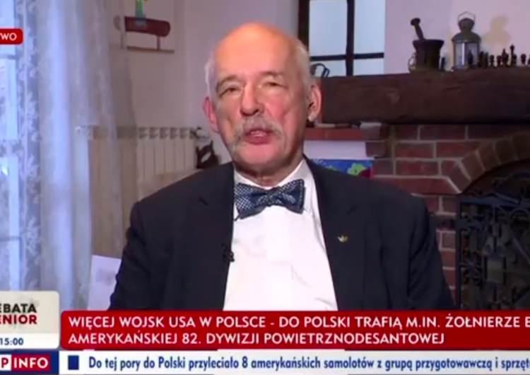  Zaskakujące słowa Korwin-Mikkego na antenie TVP info. Zapytano o Ukrainę [WIDEO]