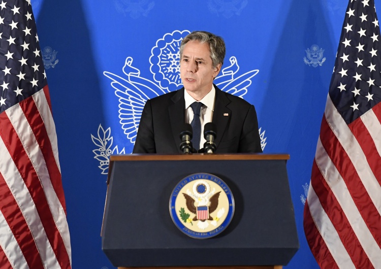 Anthony Blinken USA obronią Europe przed gazowym szantażem Putina?
