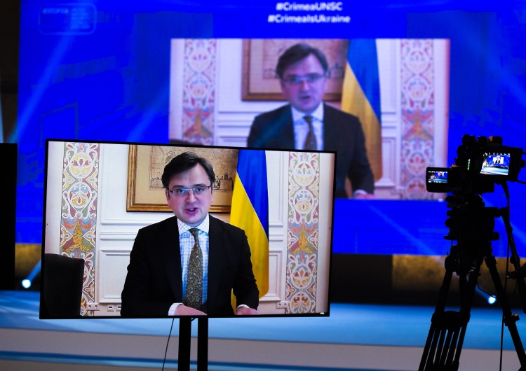 Szef MSZ Ukrainy Dmytro Kuleba „Sprostowujemy doniesienia rosyjskiej propagandy”. Szef MSZ Ukrainy o rzekomej ofensywie na Donbas