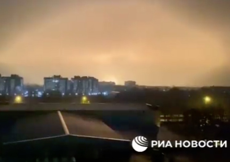  Potężna eksplozja w okolicach Ługańska! RIA: Płonie rurociąg „Przyjaźń” [WIDEO]